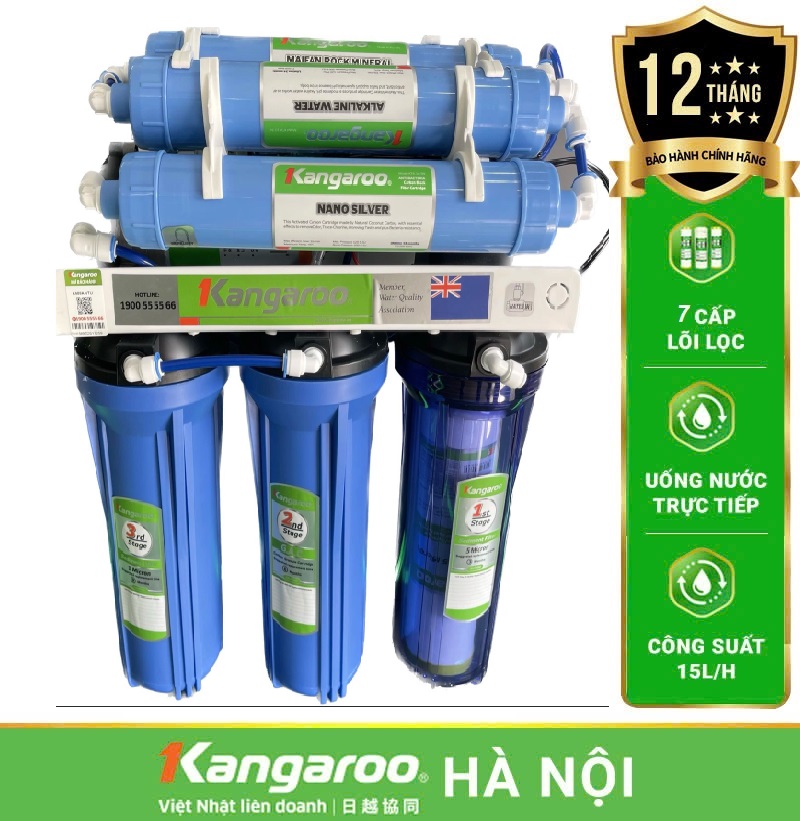 Máy lọc nước RO Kangaroo KG88A KV Model 2025