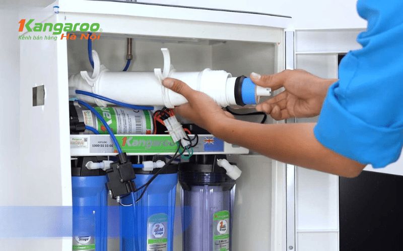 Các bước lắp đặt máy lọc nước Kangaroo