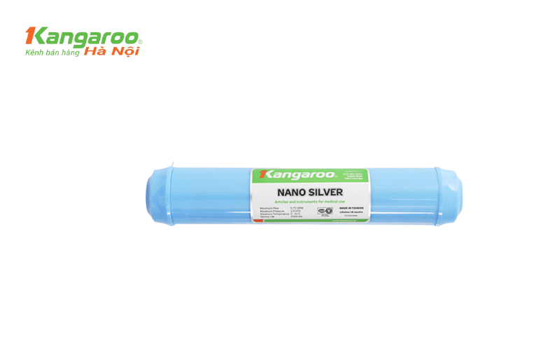 Lõi lọc số 5: Than hoạt tính Nano Silver (bạc nano)