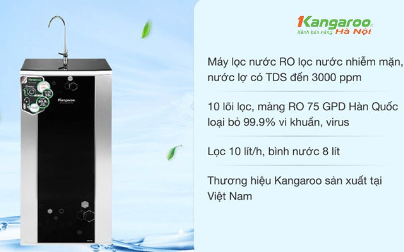 Máy được trang bị công nghệ lọc hiện đại