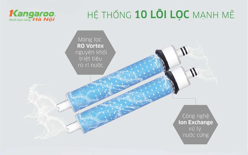Máy có hiệu suất lọc tốt
