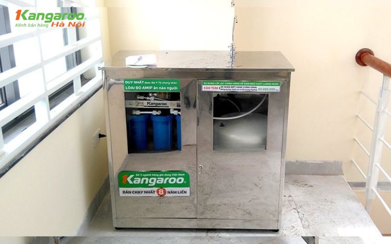 Công suất của máy lọc nước công nghiệp là lớn nhất