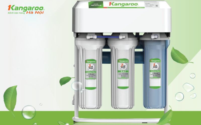 Công suất của máy lọc nước Kangaroo là bao nhiêu?