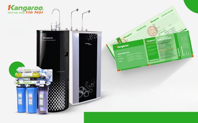 Khi mua máy lọc nước Kangaroo tại các đại lý 