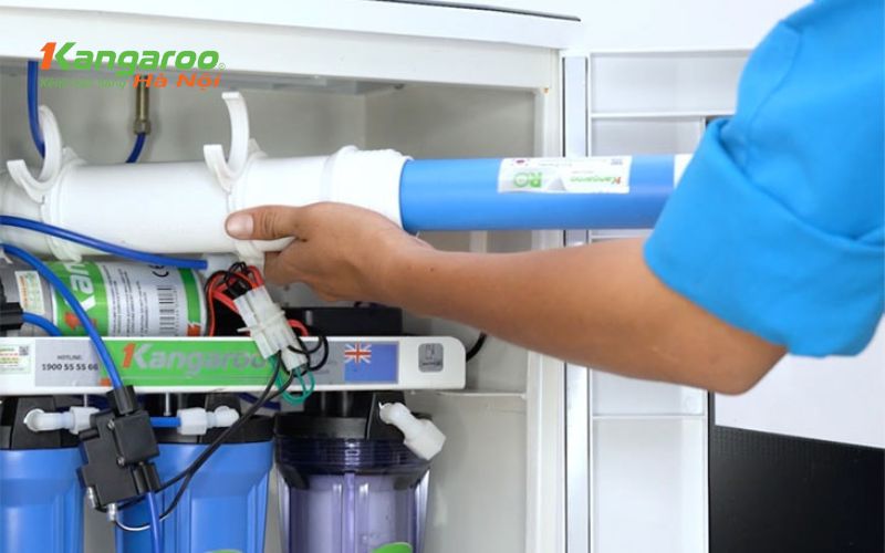 Lưu ý thay lõi lọc đúng định kỳ khi sử dụng máy lọc nước Kangaroo