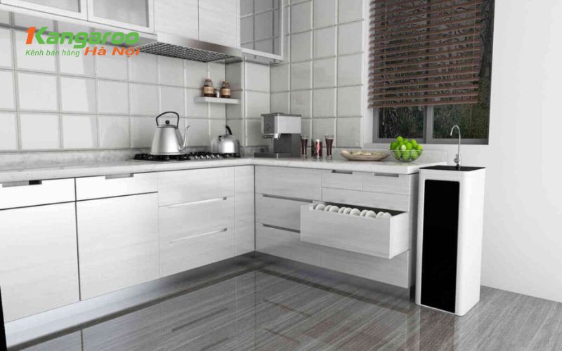 Đặt máy ở nơi khô ráo khi sử dụng máy lọc nước Kangaroo