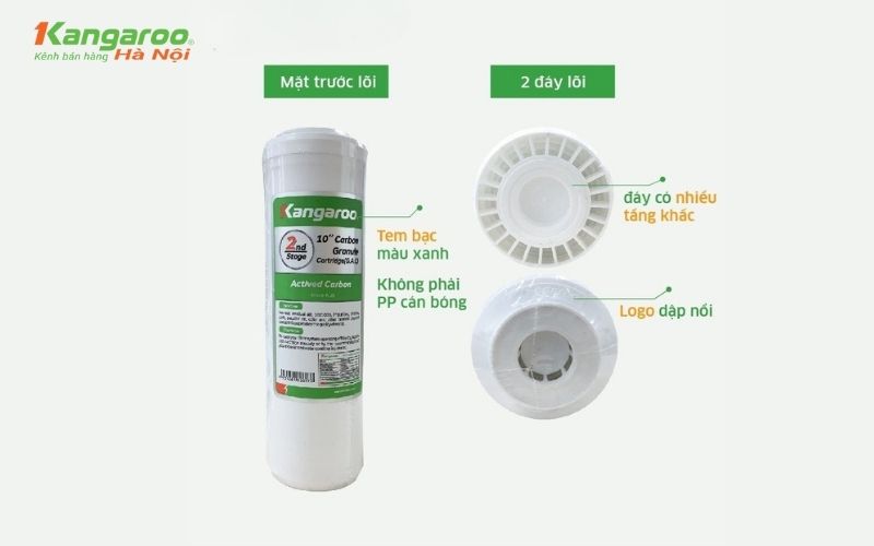 Phân biệt lõi lọc Kangaroo chính hãng bằng mã QR