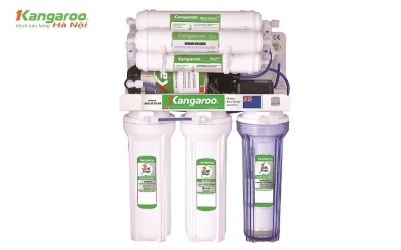 Lõi lọc Kangaroo chính hãng đảm bảo chất lượng nước sau lọc