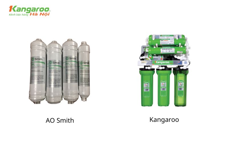 So sánh về lõi lọc