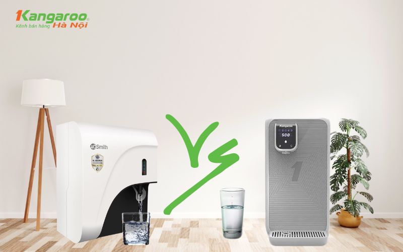 So sánh máy lọc nước Kangaroo và Ao Smith - Nên mua loại nào