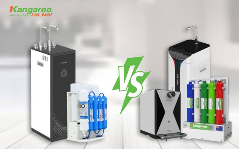 Nên mua máy lọc nước Kangaroo hay Karofi?