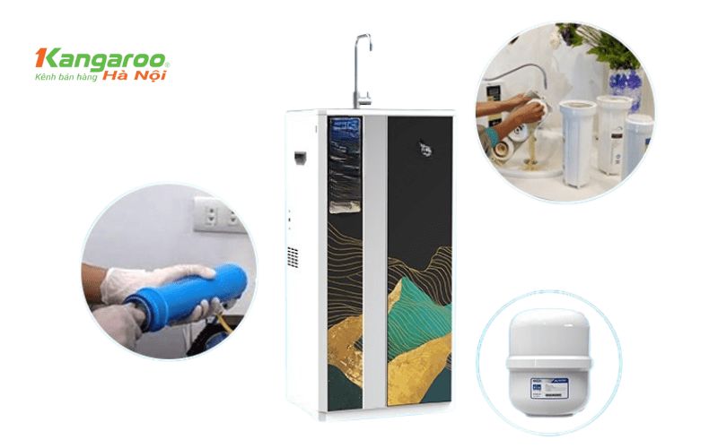 Hướng dẫn vệ sinh máy lọc nước Kangaroo đơn giản tại nhà