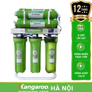 KG110 KV Máy lọc nước Kangaroo 9 lõi lọc- Tạo nước Omega Model 2025