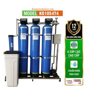 Bộ lọc nước tổng đầu nguồn Kangaroo KG1054T4, Van tự động