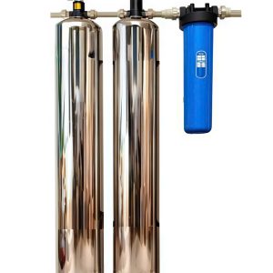 Bộ lọc tổng đầu nguồn gia đình TP – IN02 – INOX, Van cơ, Xử lý Canxi